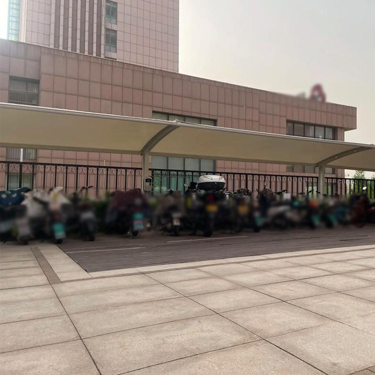 三门峡膜结构电动车棚